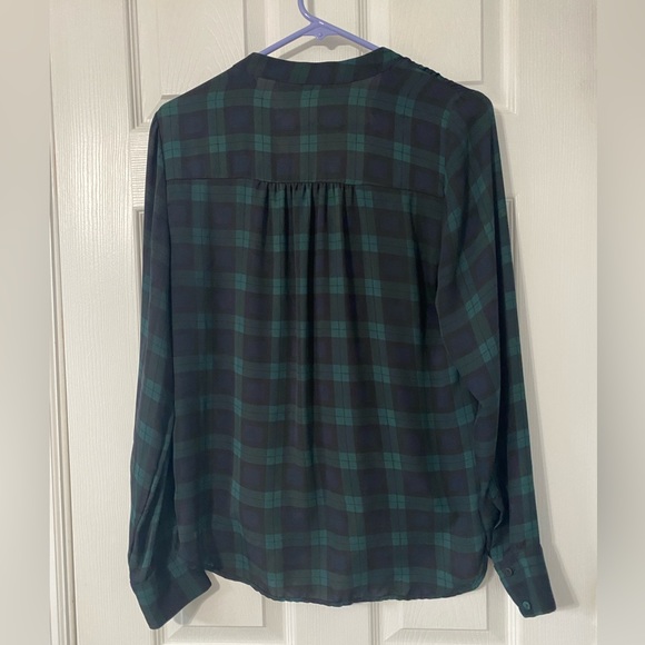 The Limited Women’s Plaid Blouse - Picture 2 of 5